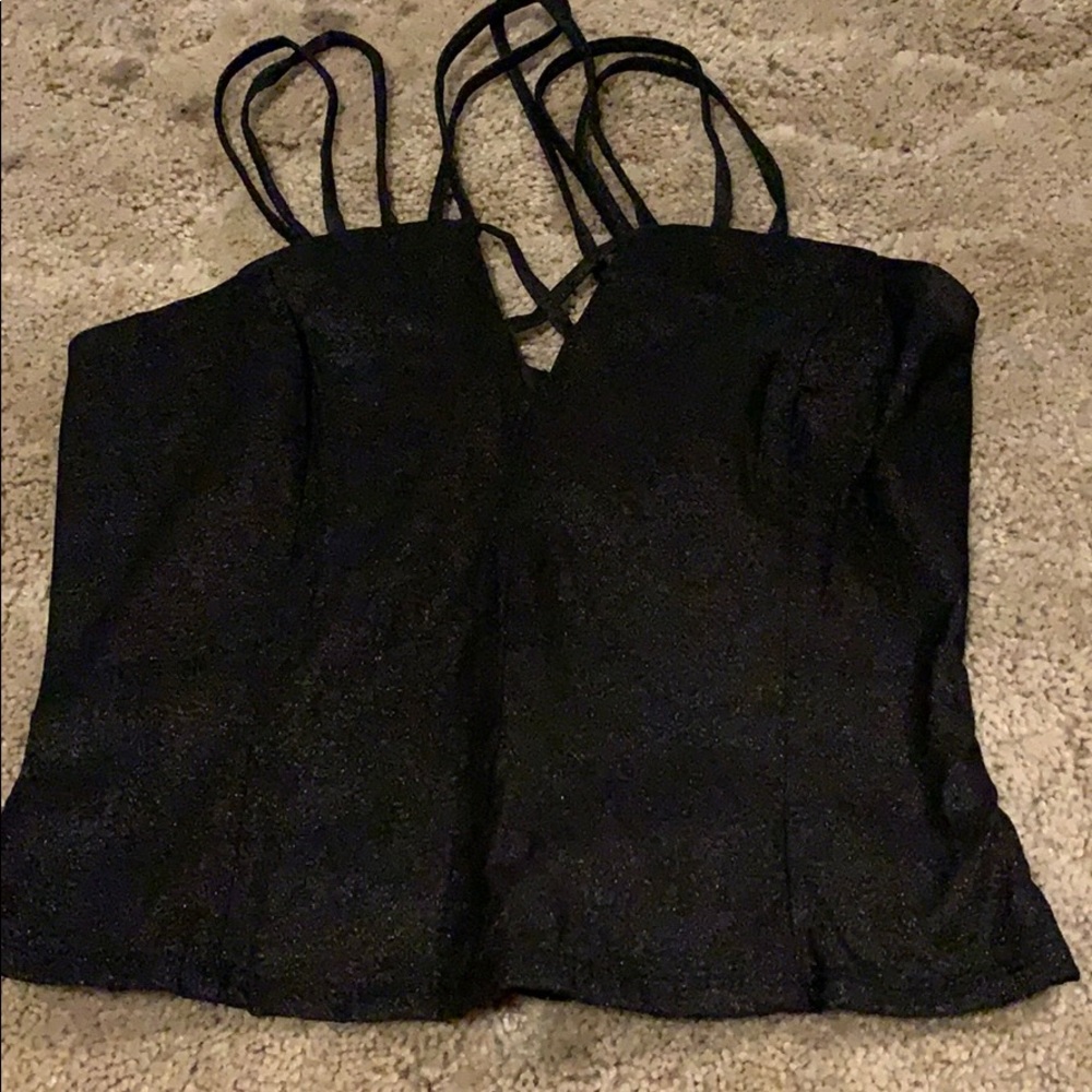 Strappy crop top